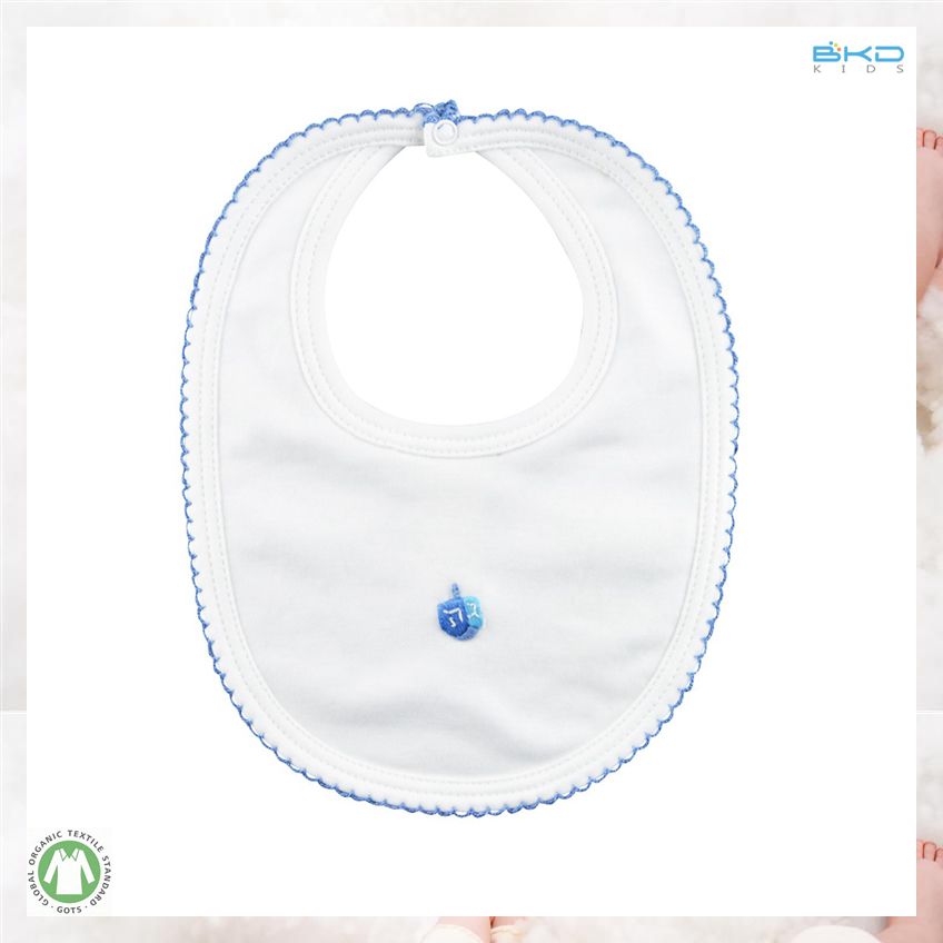 White Baby Accessory Special Printing Toddler Bibs